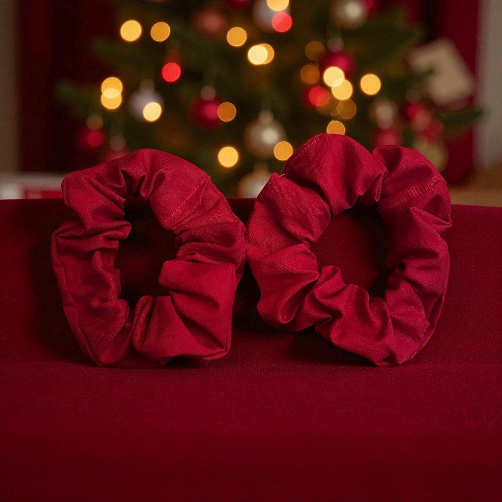 Holiday Red Hair Scrunchie