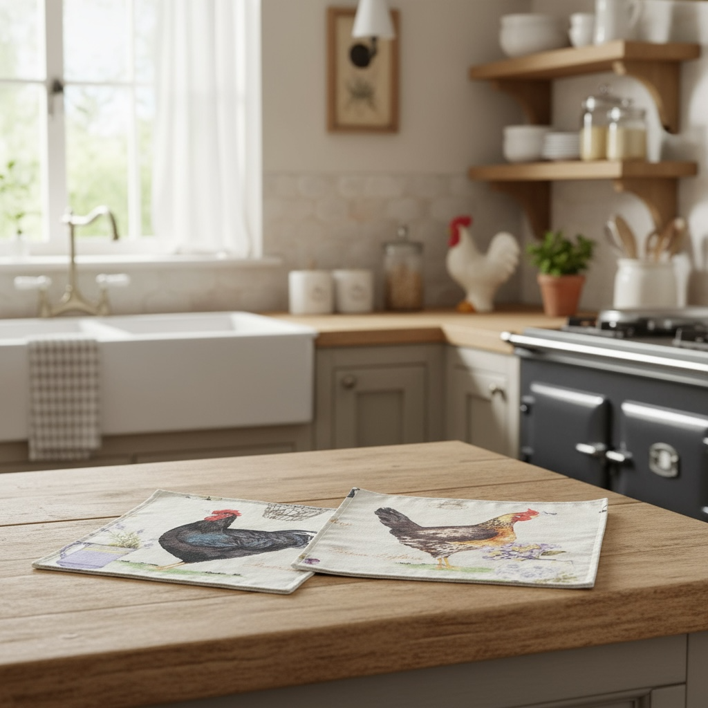 Rooster Print Jar Openers