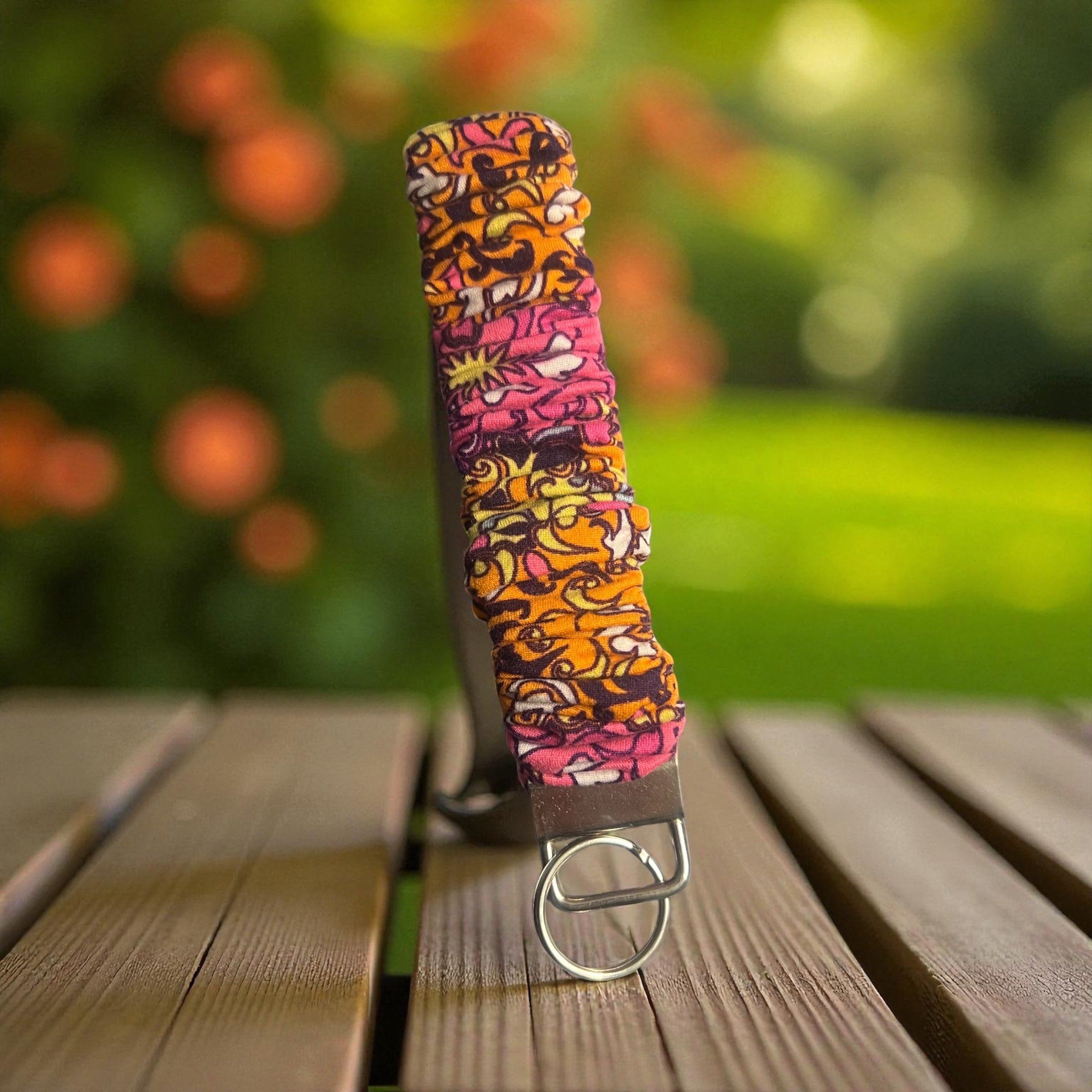 Scrunchie Wristlet Keychain