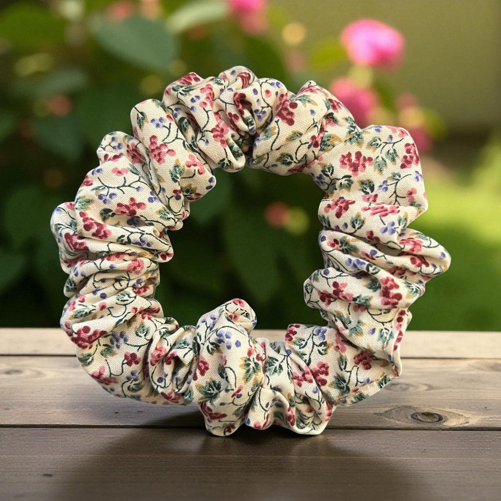 Floral Hair Scrunchie